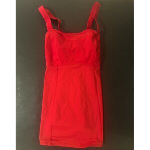 Lululemon Run Catch Me Tank Currant Womens Size 8